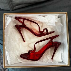 Christian Louboutin Glossy Red Heels